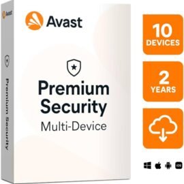 AVAST Premium Security (2 anos / 10 dispositivos)
